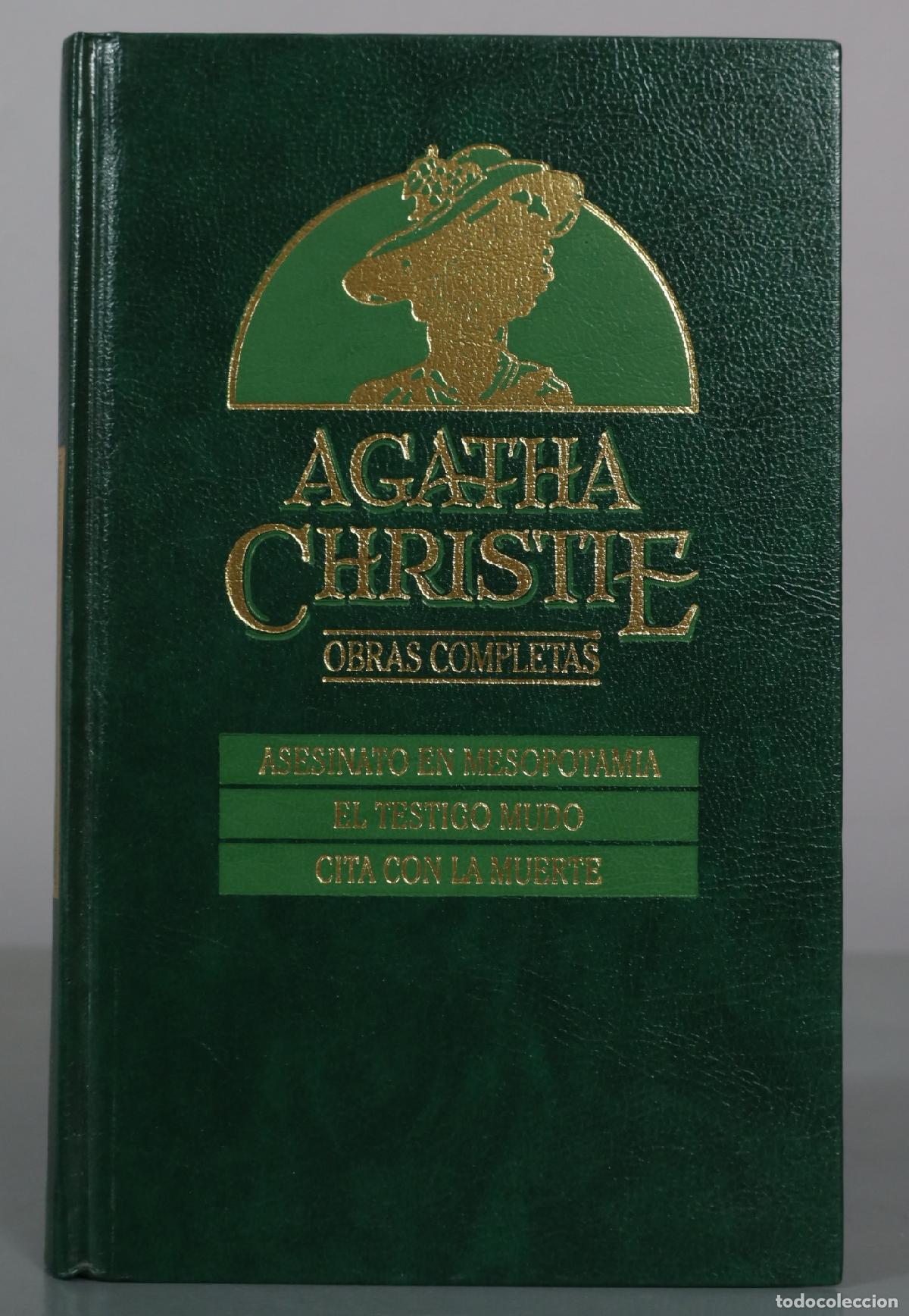 Libros de segunda mano: Asesinato en Mesopotamia - El testigo mudo - Cita con la muerte - Agatha Christie - Obras Completas