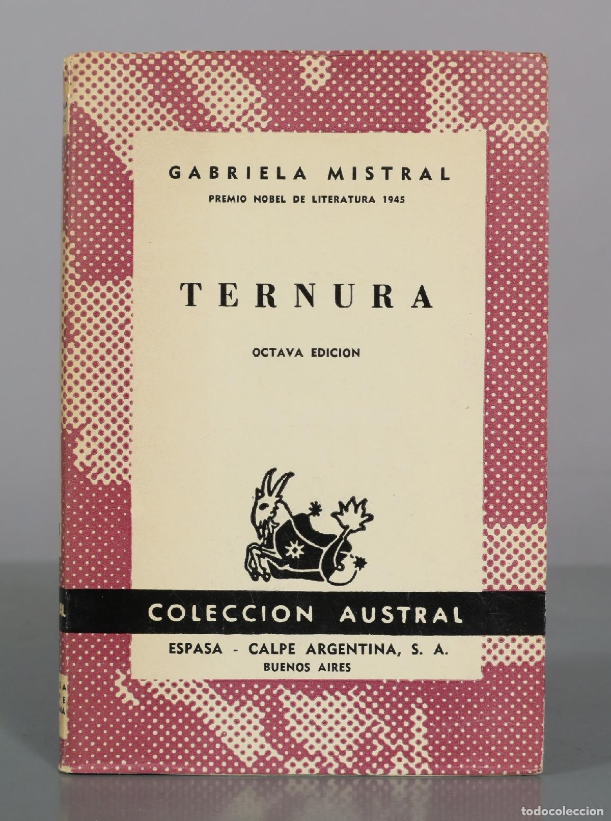Libros de segunda mano: Ternura - Gabriela Mistral - Espasa Calpe