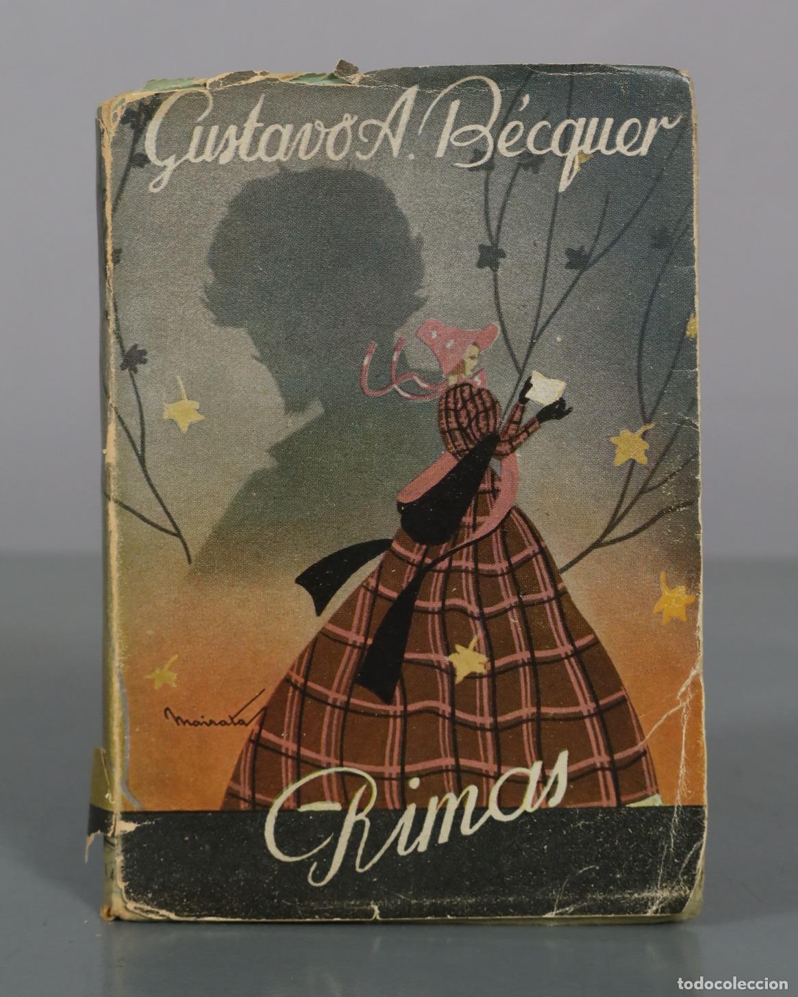 Libros de segunda mano: Rimas - Gustavo A. Becquer. afrodisio aguado