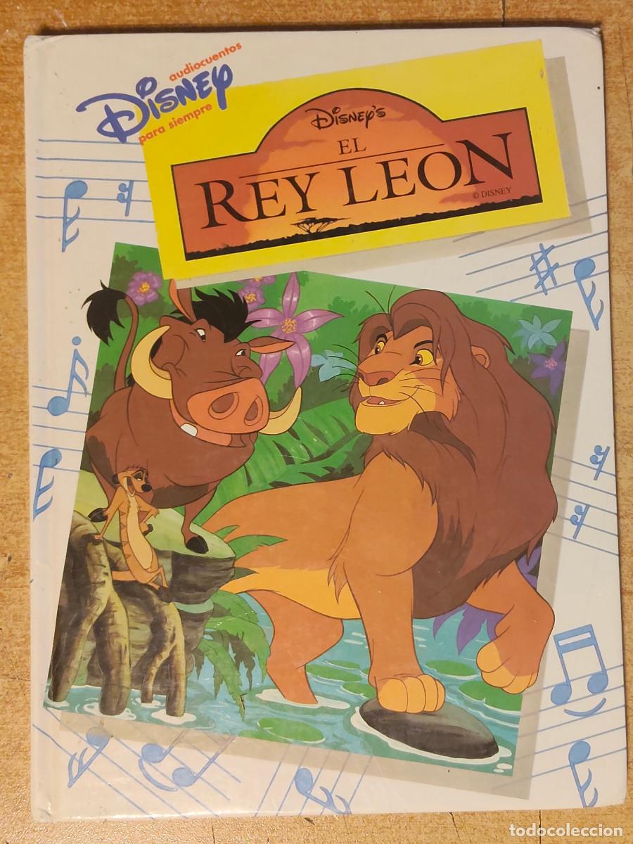 Libros de segunda mano: AUDIOCUENTOS DISNEY. EL REY LEON. PROMOCION Y LIBRO 1995