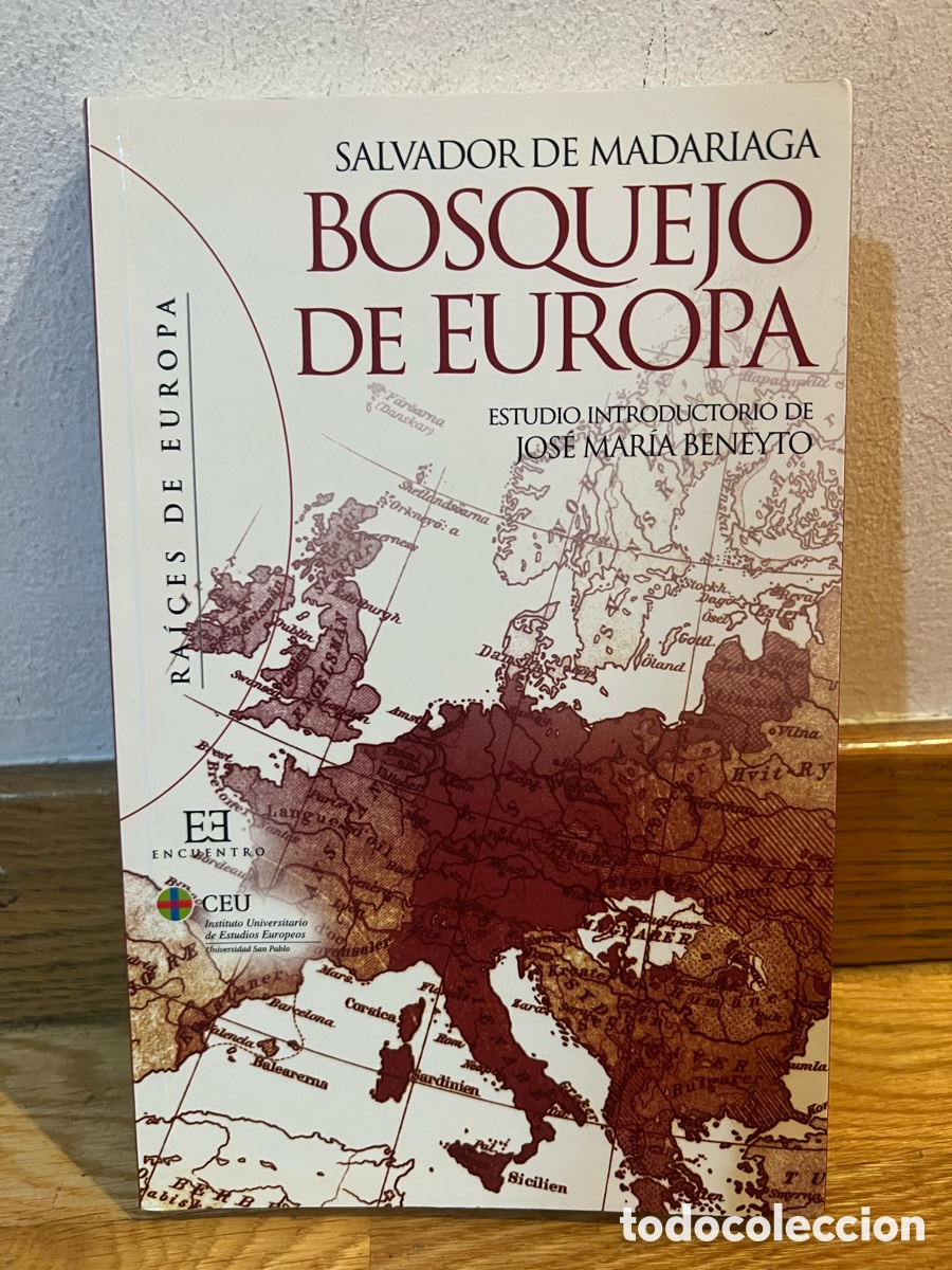 Libros de segunda mano: SALVADOR DE MADARIAGA BOSQUEJO DE EUROPA