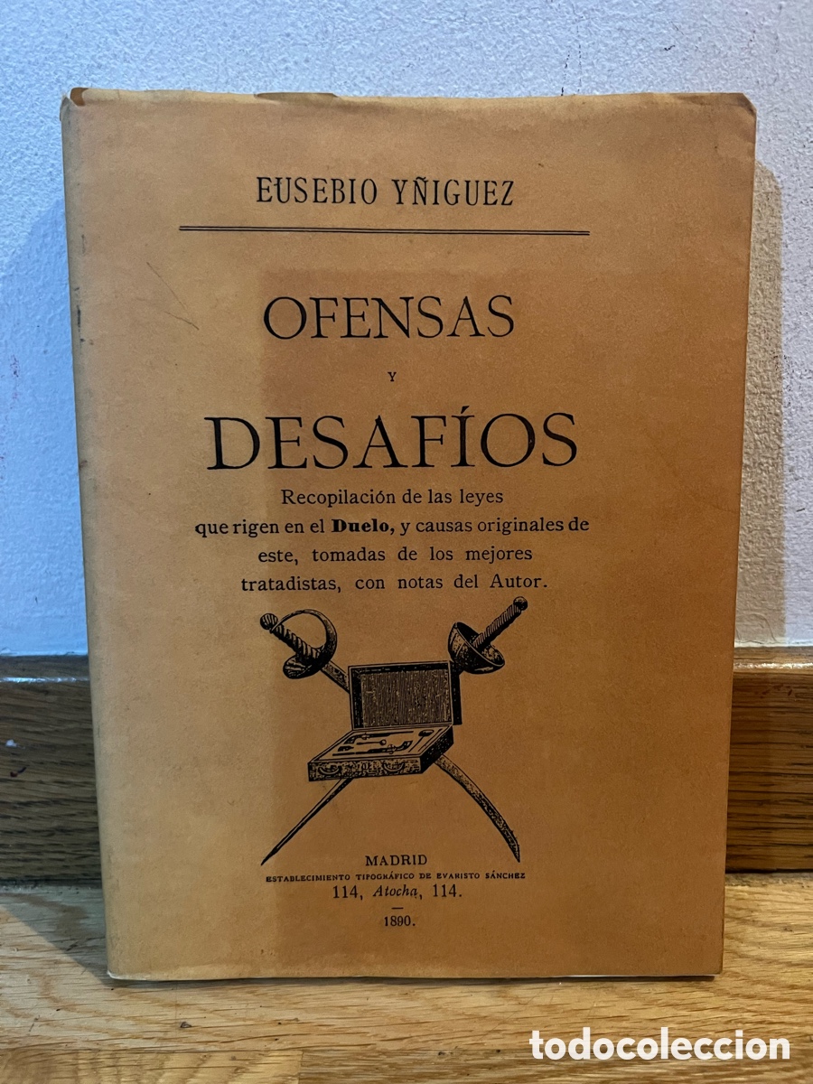 Libros de segunda mano: EUSEBIO Y &Ntilde;IGUEZ OFENSAS y DESAF&Iacute;OS