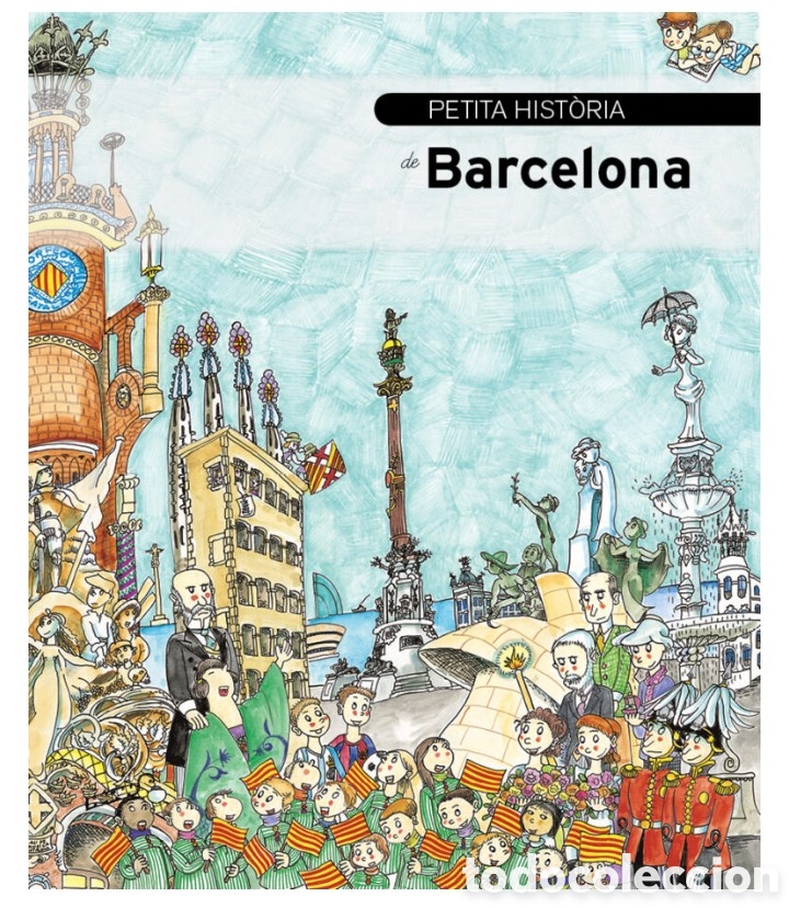 Libros de segunda mano: Petita hist&ograve;ria de Barcelona. Dibuixos de Pilar&iacute;n Bay&eacute;s