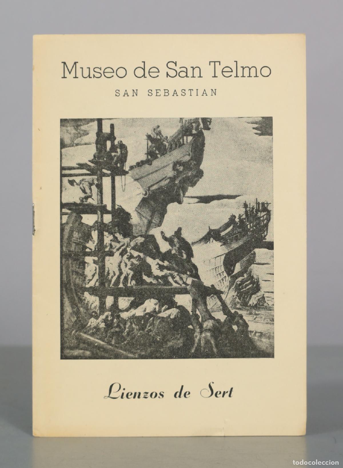 Libros de segunda mano: Museo de San Telmo San Sebastian - Lienzos de Sert - F. Michelena