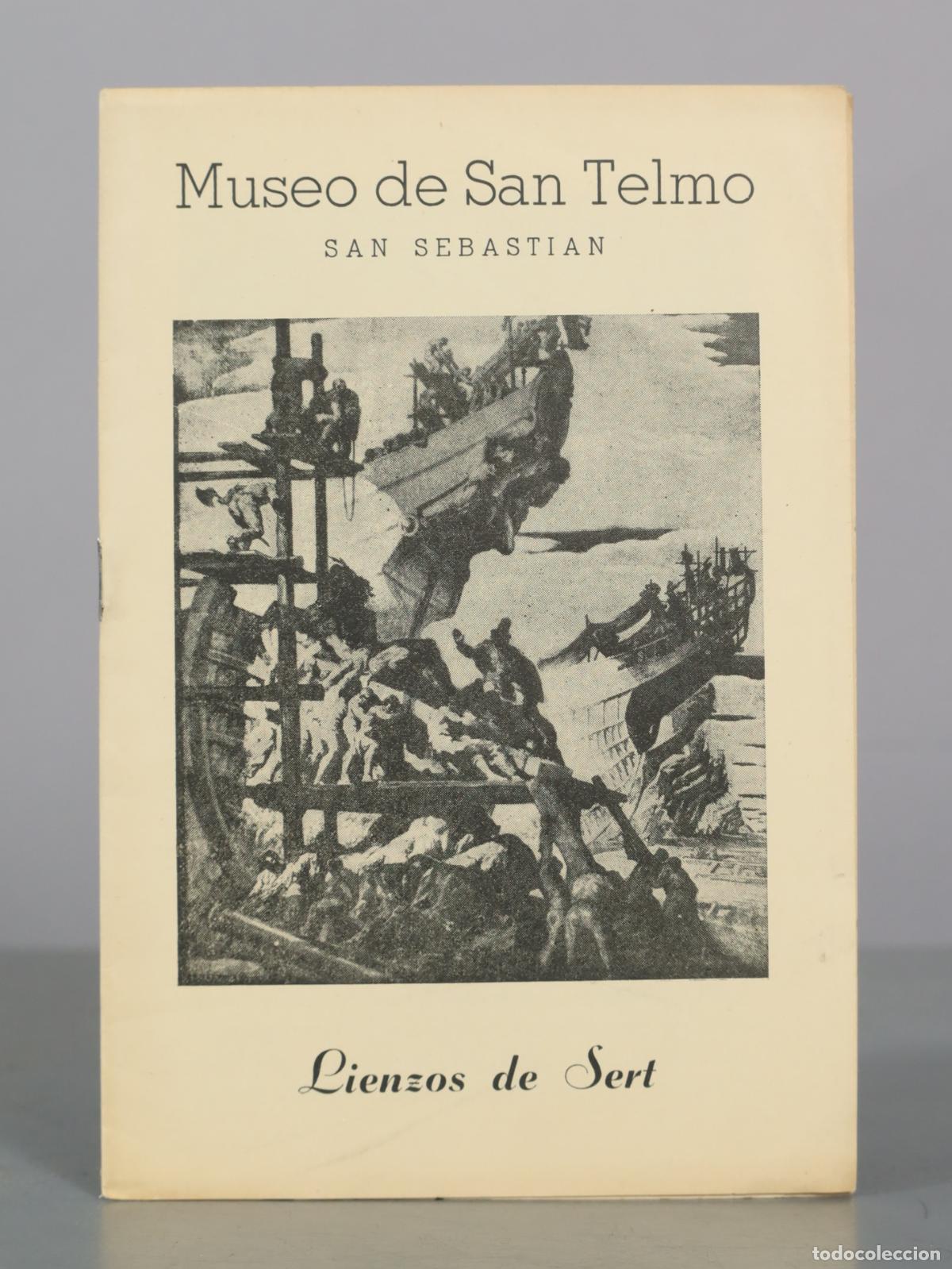 Libros de segunda mano: Museo de San Telmo - San Sebastian - Lienzos de Sert - F. Michelena