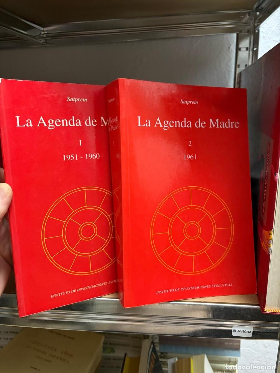 Libros de segunda mano: Blas108A Satprem La agenda de la Madre vol&uacute;menes 1 y 2. 1951-1960 y 1961 YOGA, ASHRAM, SRI AUROBINDO