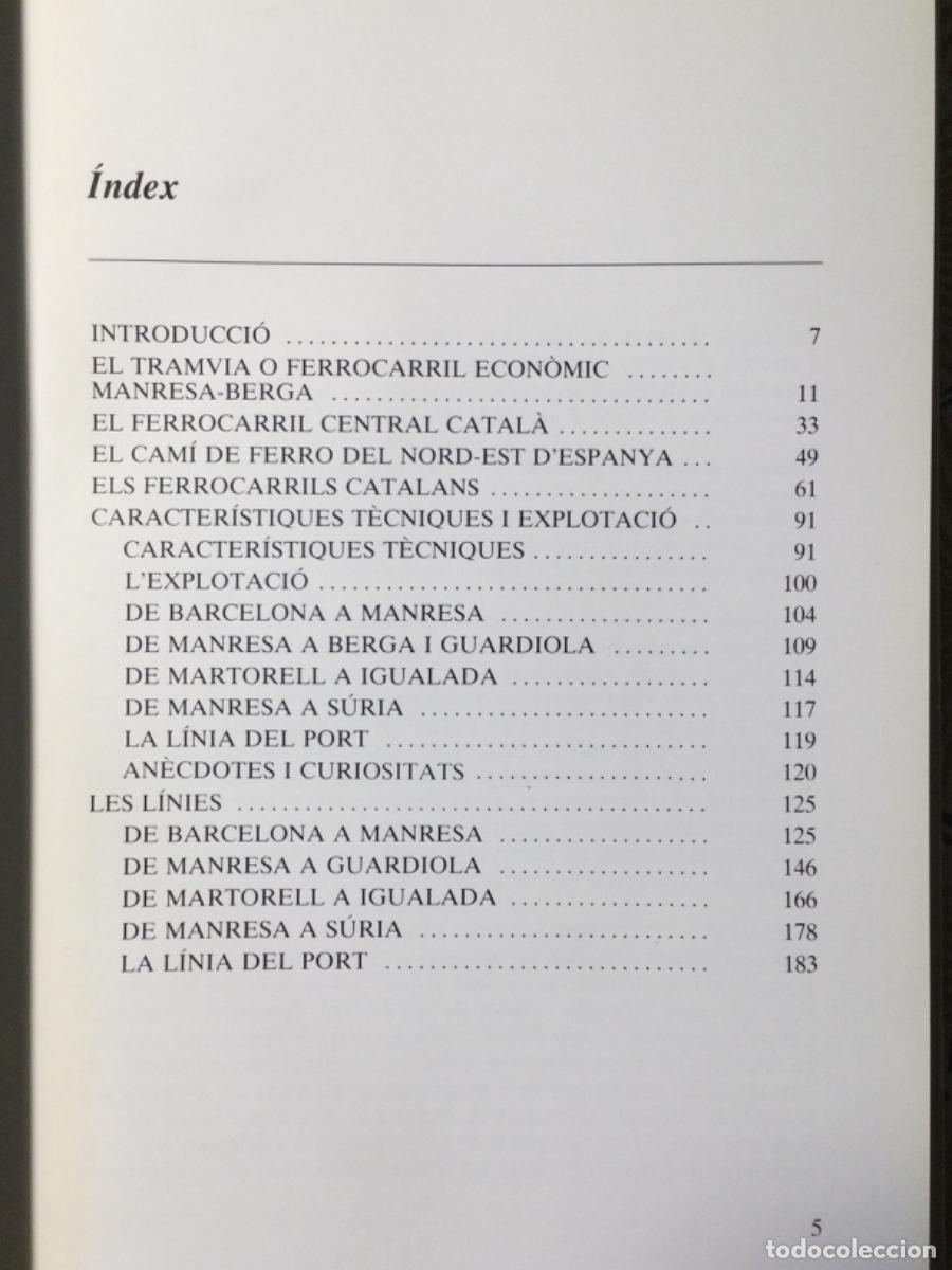 Libros de segunda mano: ELS FERROCARRILS CATALANS - Foto 2