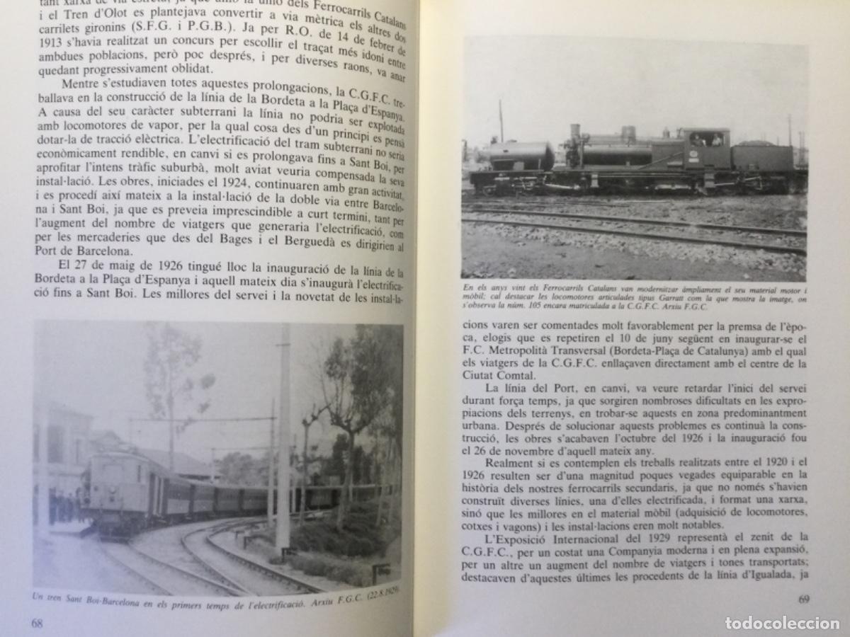 Libros de segunda mano: ELS FERROCARRILS CATALANS - Foto 4