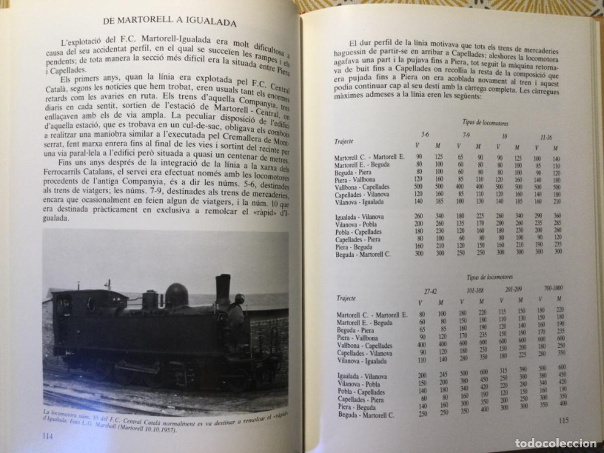 Libros de segunda mano: ELS FERROCARRILS CATALANS - Foto 8