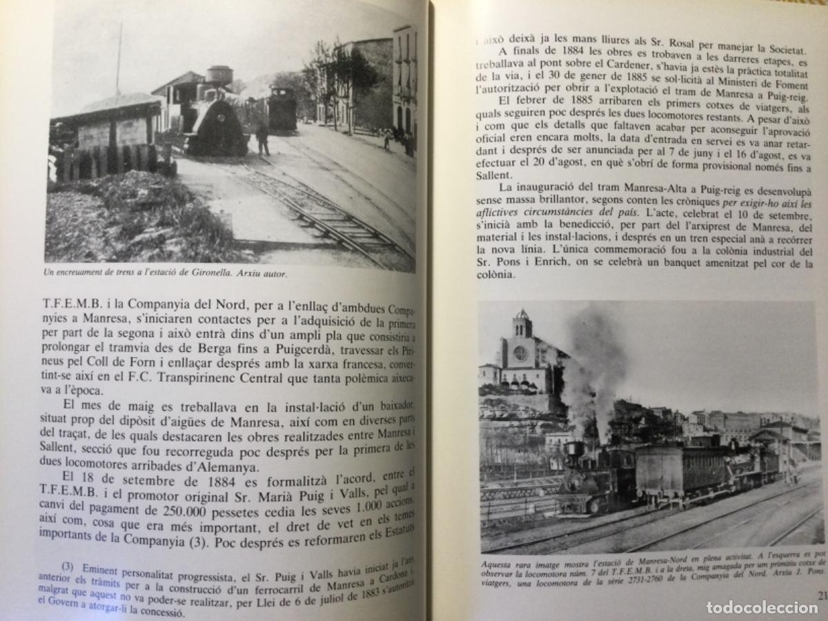 Libros de segunda mano: ELS FERROCARRILS CATALANS - Foto 9