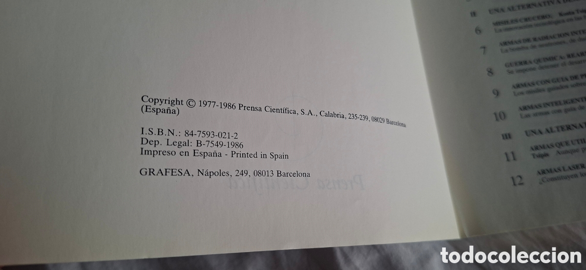 Libros de segunda mano: ARMAS NUCLEARES. De FRANCISCO LOPEZ DE SEPULVEDA - Foto 4