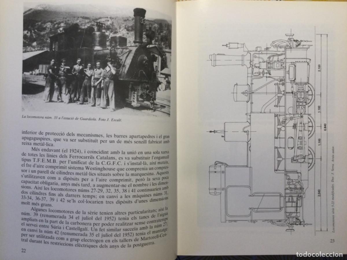 Libros de segunda mano: ELS FERROCARRILS CATALANS II - Foto 4