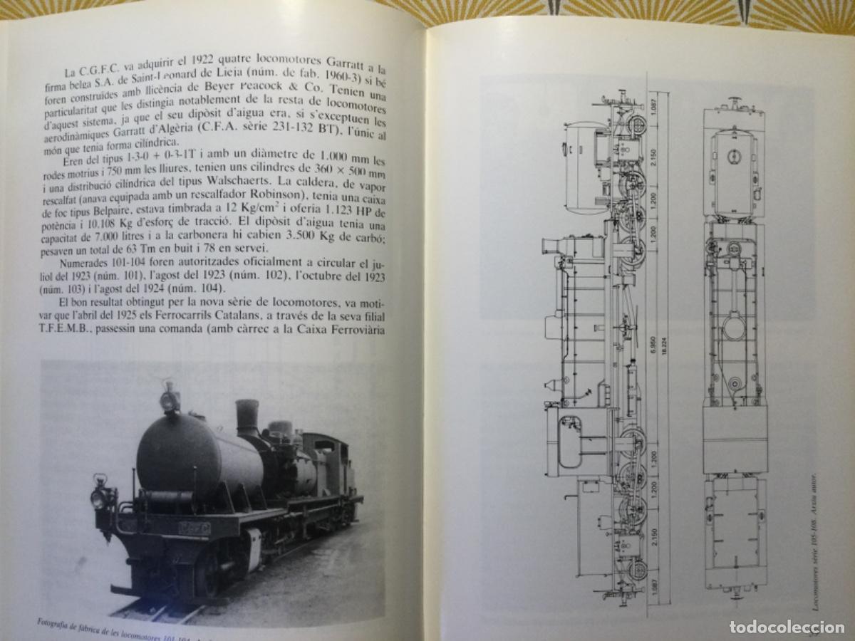 Libros de segunda mano: ELS FERROCARRILS CATALANS II - Foto 6
