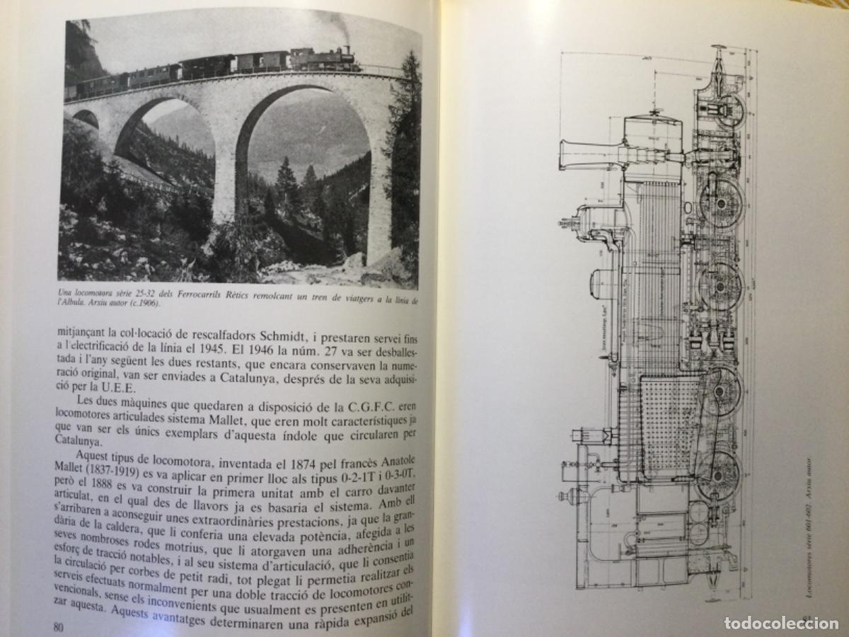 Libros de segunda mano: ELS FERROCARRILS CATALANS II - Foto 7