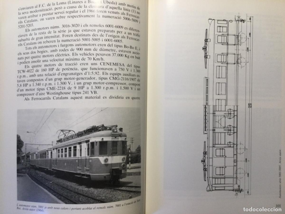 Libros de segunda mano: ELS FERROCARRILS CATALANS II - Foto 9