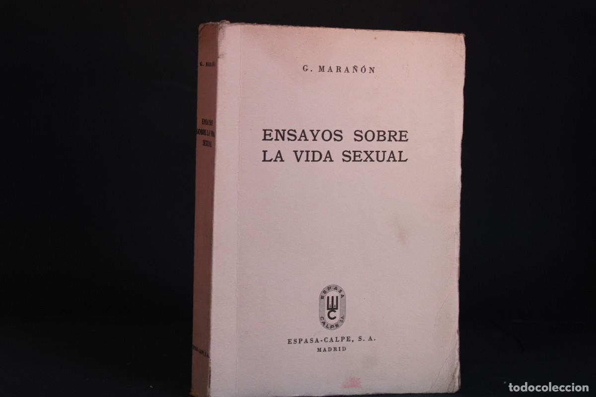 Libros de segunda mano: ENSAYOS SOBRE LA VIDA SEXUAL / G.MARA&Ntilde;ON
