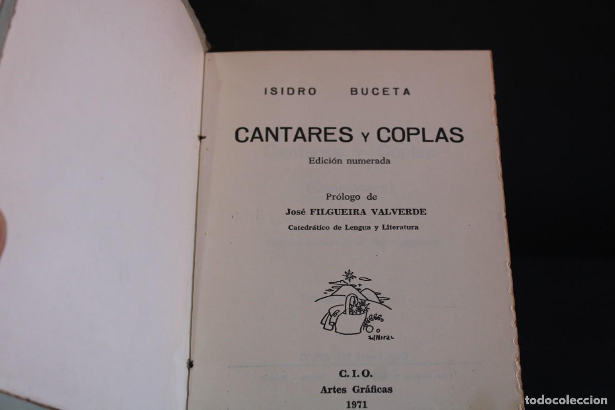 Libros de segunda mano: CANTARES Y COPLAS / ISIDRO BUCETA / EDICION NUMERADA - Foto 3