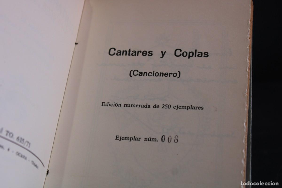 Libros de segunda mano: CANTARES Y COPLAS / ISIDRO BUCETA / EDICION NUMERADA - Foto 4