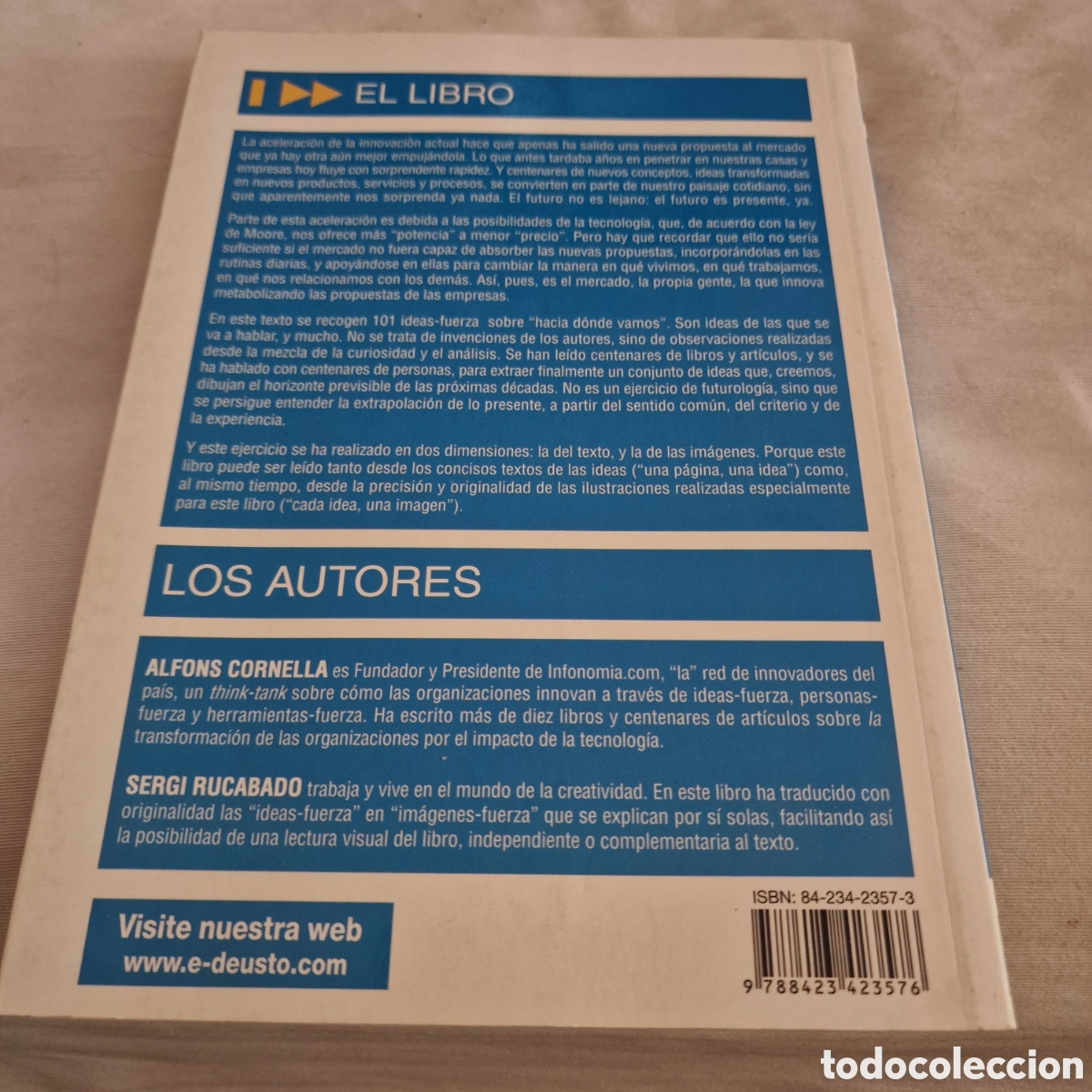 Libros de segunda mano: Futuro presente Deusto - Foto 2
