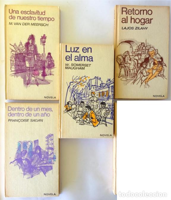 Livros em segunda m&atilde;o: RETORNO AL HOGAR LAJOS ZILAHY Luz en el alma W SOMERSET MAUGHAM FRAN&Ccedil;OISE SAGAN + VAN DER MEERSCH.
