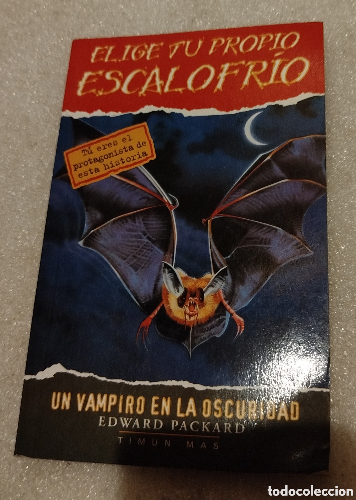 Libros de segunda mano: Elige tu propio escalofrio Un vampiro en la oscuridad Edward Packard Timun Mas
