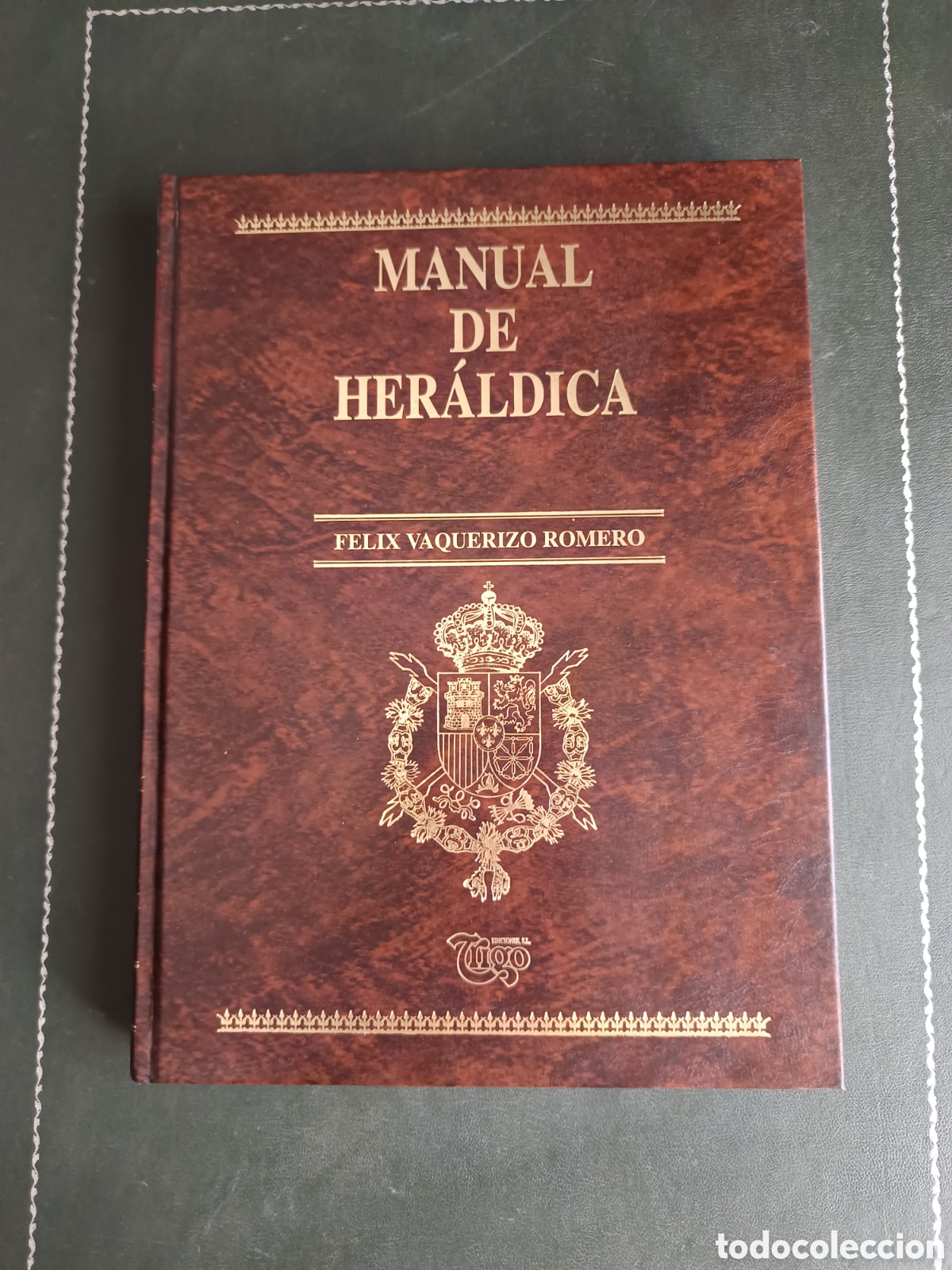 Libros de segunda mano: MANUAL DE HER&Aacute;LDICA. F&eacute;lix Vaquerizo Romero