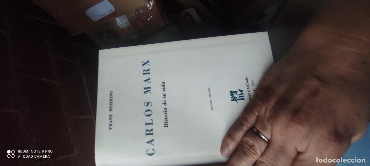 Libros de segunda mano: CARLOS MARX (POL&Iacute;TICOS Y GOBERNANTES) - FRANZ MEHRING -