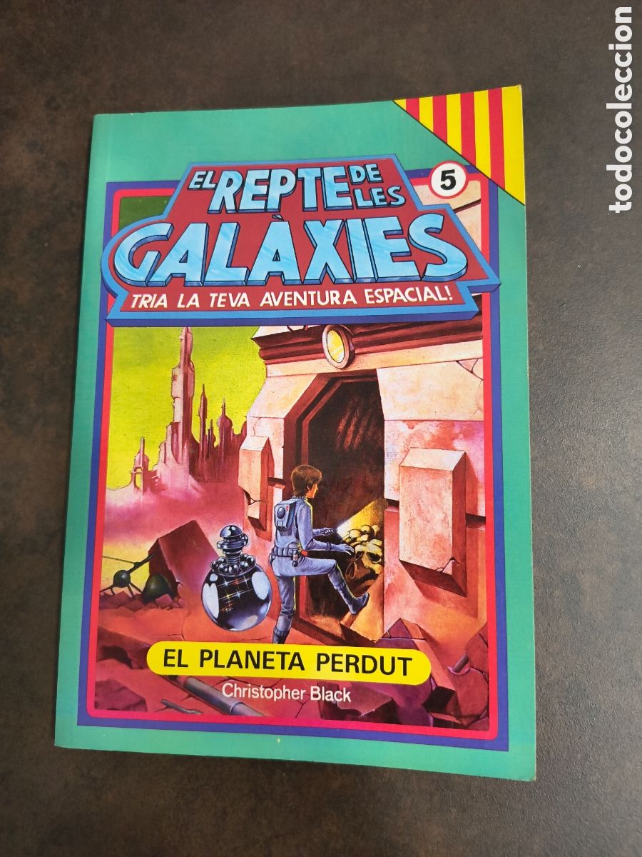 Libros de segunda mano: EL REPTE DE LES GALAXIES 5. EL PLANETA PERDUT DE CHRISTOPHER BLACK (SUSAETA)