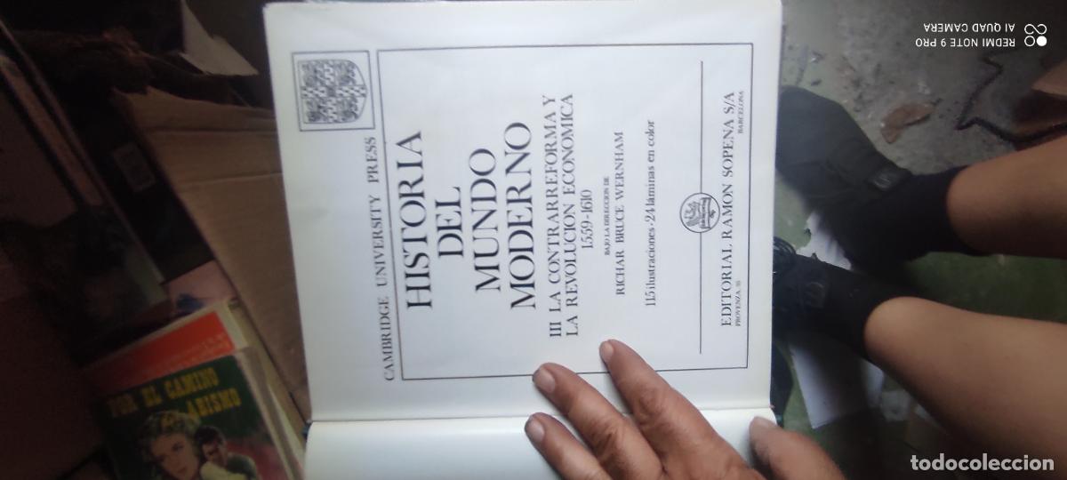 Libros de segunda mano: HISTORIA DEL MUNDO MODERNO, LA CONTRARREFORMA Y LA REVOLUCION ECONOMICA 1559 1610, CAMBRIDGE 3