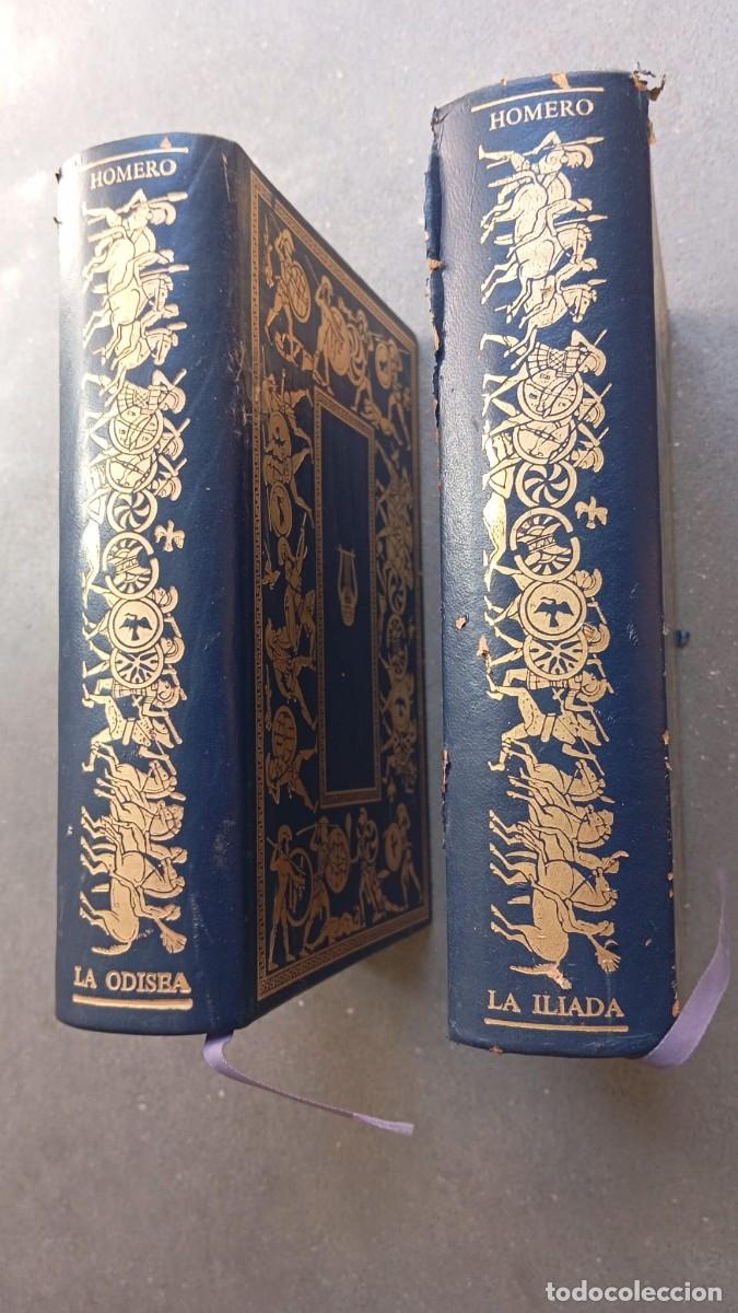 Libros de segunda mano: La odisea+La iliada /Homero/Circulo del Bibliofilo,1976