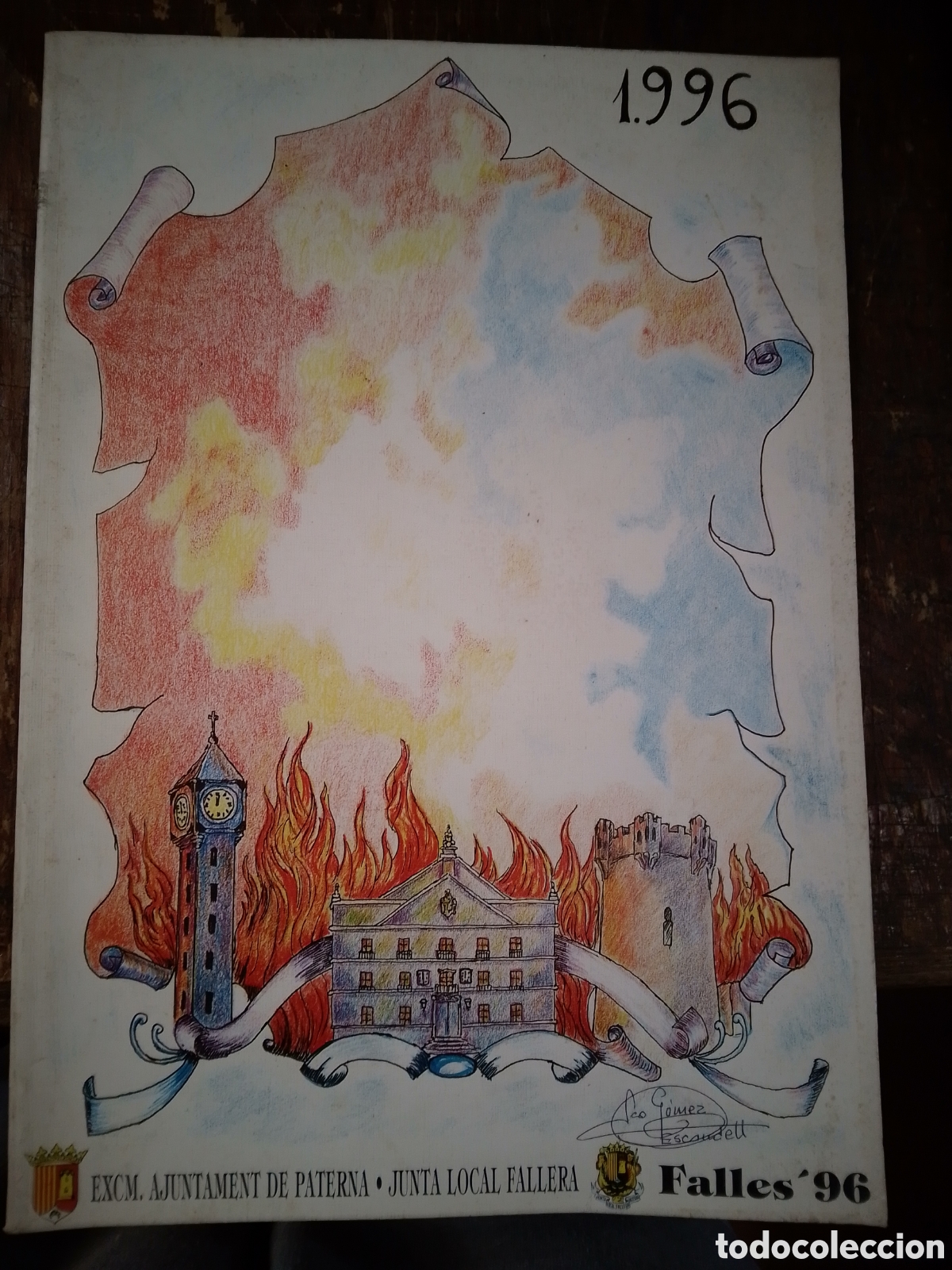 Libros de segunda mano: FALLES 96. JUNTA LOCAL FALLERA. AJUNTAMENT DE PATERNA. 1996