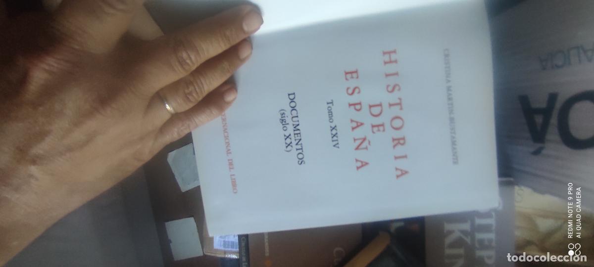 Libros de segunda mano: HISTORIA DE ESPA&Ntilde;A. XXIV: DOCUMENTOS SIGLO XX. - MARTIN BUSTAMANTE Cristina.