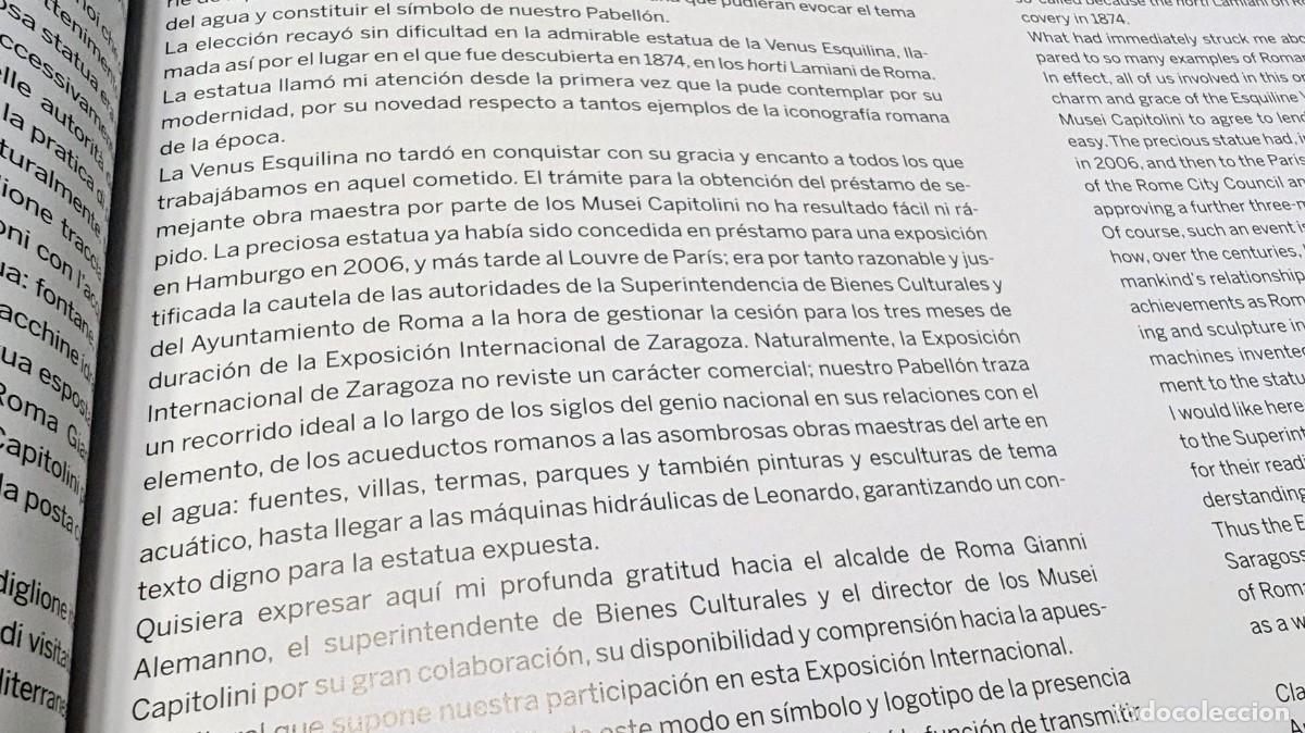 Libros de segunda mano: Venus Esquilina. Expo 2008 Zaragoza - Foto 2