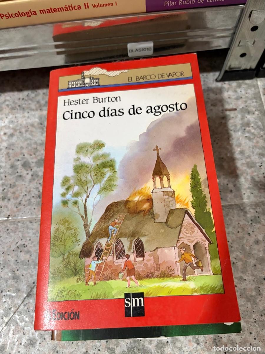 Libros de segunda mano: BLAS101B &mdash; Cinco d&iacute;as de agosto &mdash; Hester Burton &mdash; SM