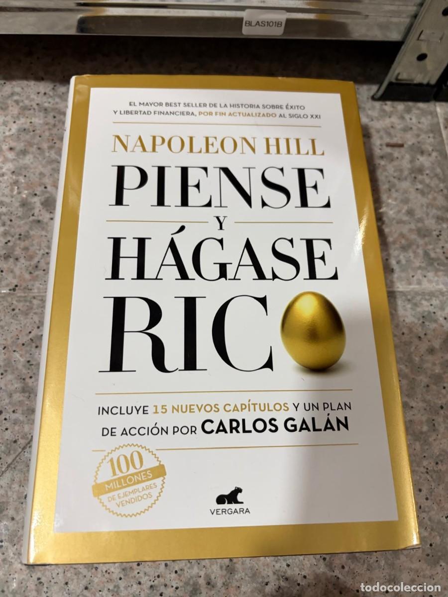 Libros de segunda mano: BLAS101B &mdash; Piense y h&aacute;gase rico &mdash; Napoleon Hill &mdash; Vergara