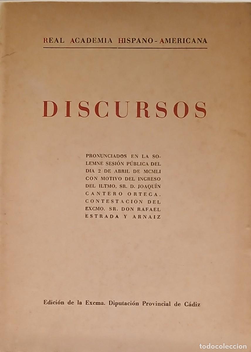 Libros de segunda mano: Discurso: Explosiones prematuras de los proyectiles en el &aacute;nima de las piezas de artiller&iacute;a