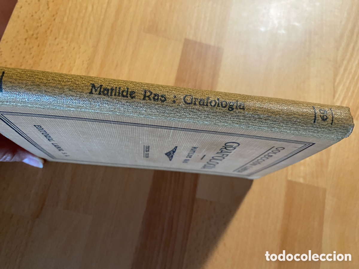 Libros de segunda mano: Grafologia. Matilde Ras. Editorial Labor, 1942 - Foto 3