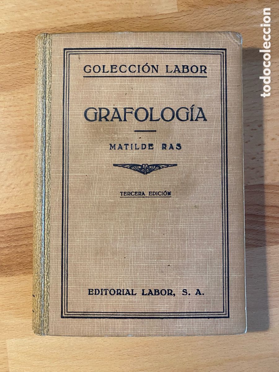 Gebrauchte B&uuml;cher: Grafologia. Matilde Ras. Editorial Labor, 1942