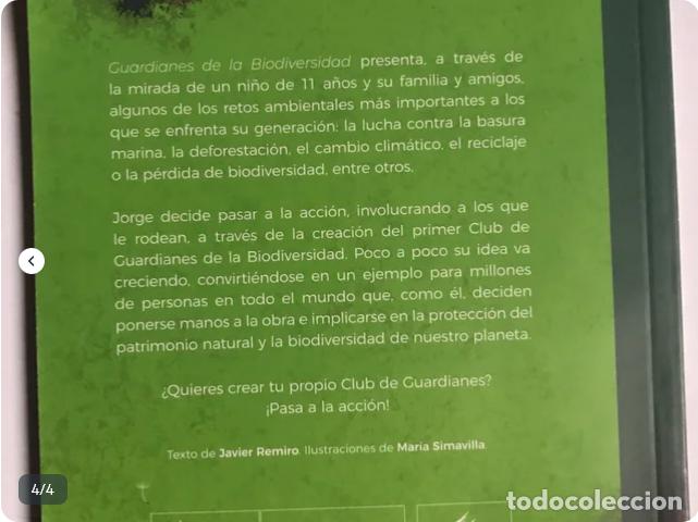 Libros de segunda mano: Guardianes de la biodiversidad - Foto 3