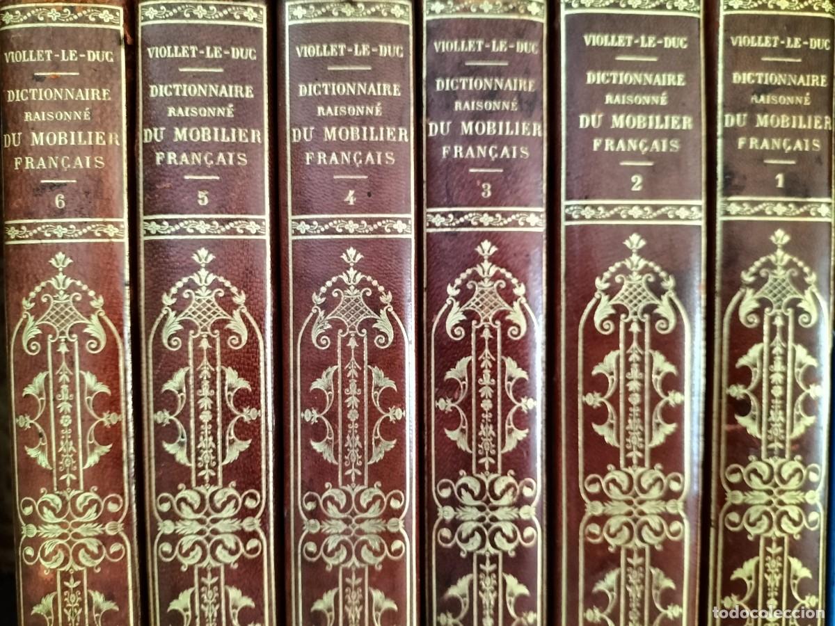 Libros de segunda mano: VIOLLET-LE-DUC - Diccionario razonado deI mobiliario frances. csbbltc5b