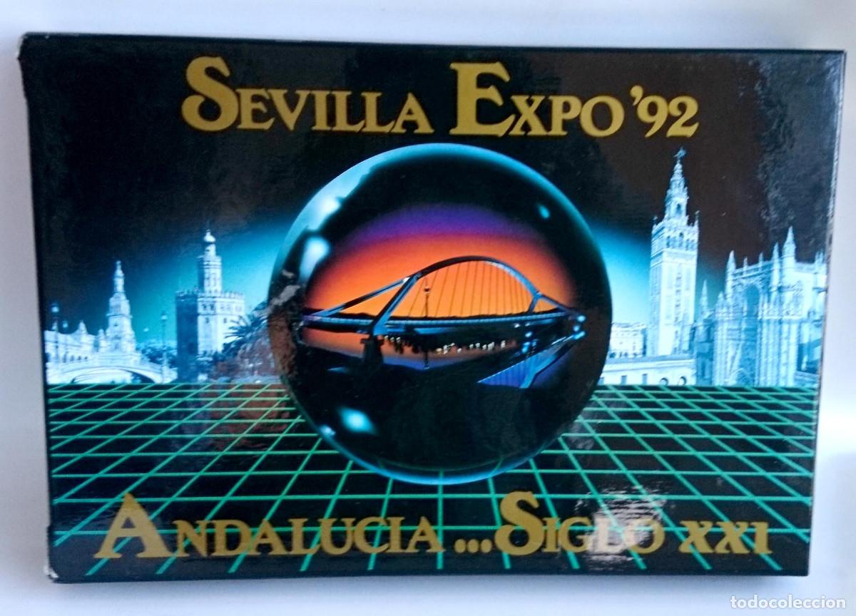 Libros de segunda mano: LIBRO DE SEVILLA EXPO '92 ANDALUCIA SIGLO XXI PANUR. 1&ordm; EDICION MARZO 1992 92