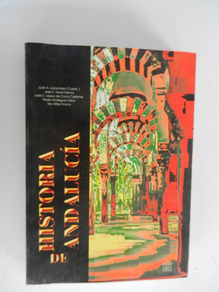 Libros de segunda mano: HISTORIA DE ANDALUCIA - JUAN LACOMBA-COORDINADOR AGORA 1996