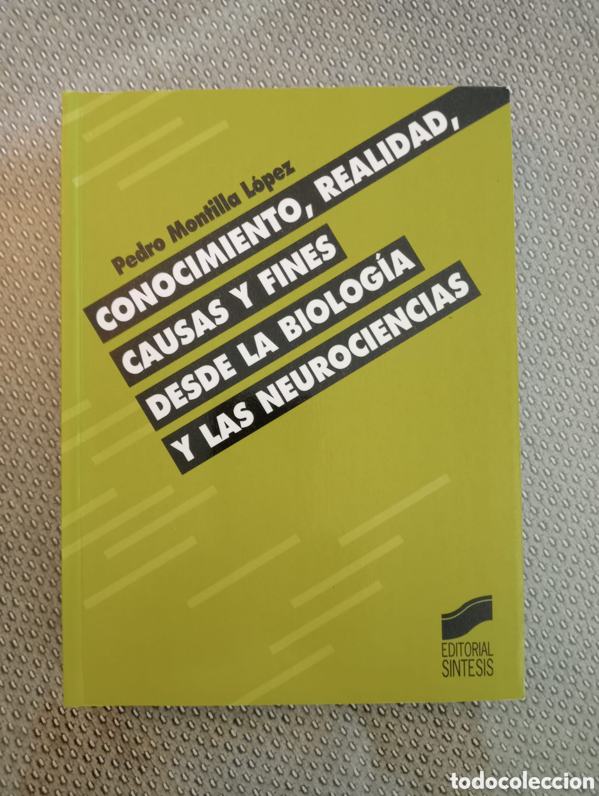 Libros de segunda mano: Conocimiento, realidad, causas y fines desde la biologia y las neurociencias - Montilla Lopez, Pedro