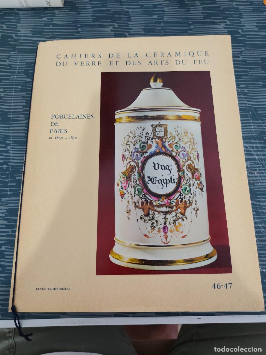 Libros de segunda mano: CAHIERS DE LA CERAMIQUE DU VERRE ET DES ARTS DU FEU,NUM.46-47,1970,VER FOTOS.