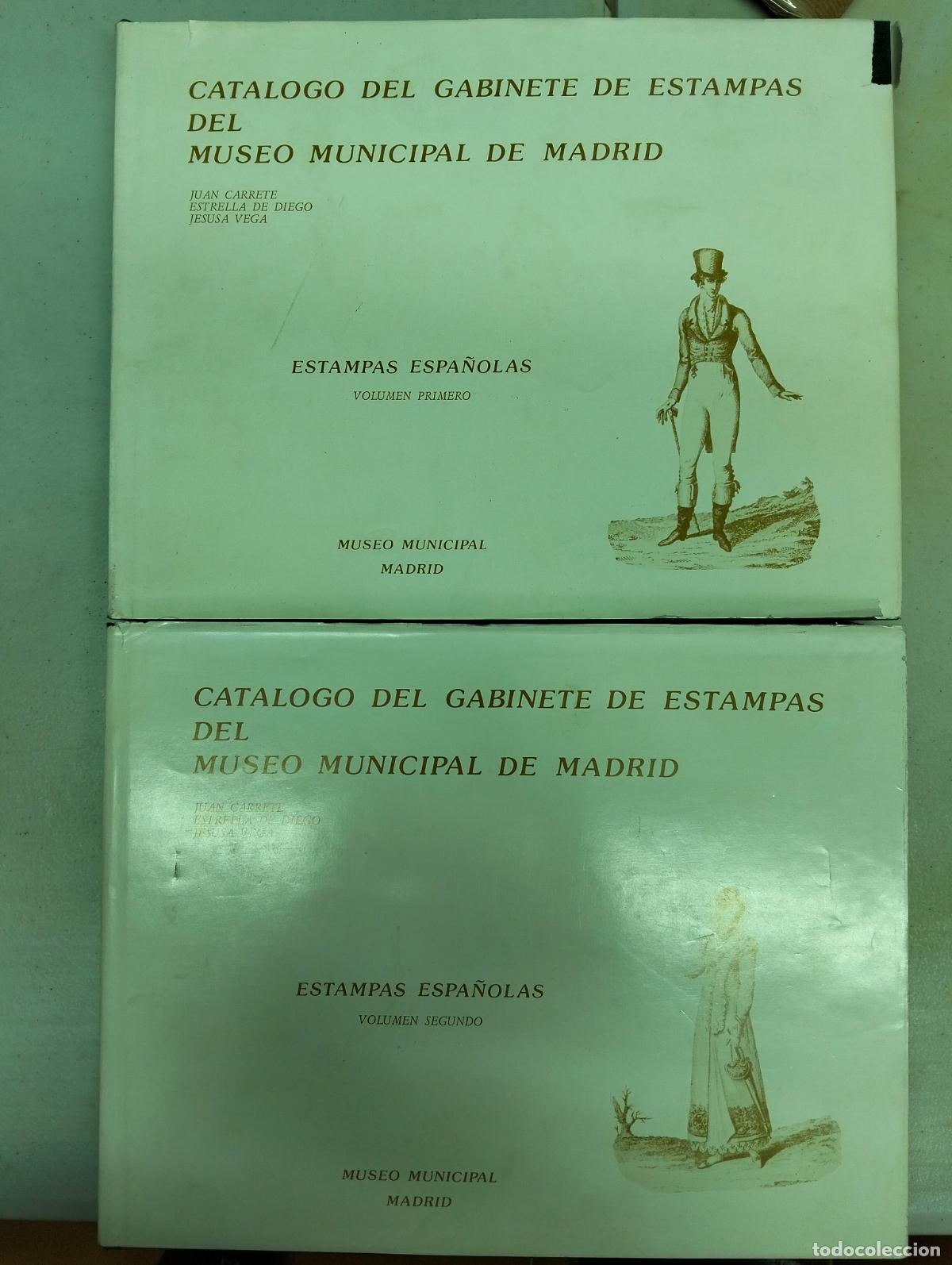 Libros de segunda mano: Ilustracion. Arte. Catalogo Estampas Museo Municipal, Madrid, 1985. VISITA MI CATALOGO