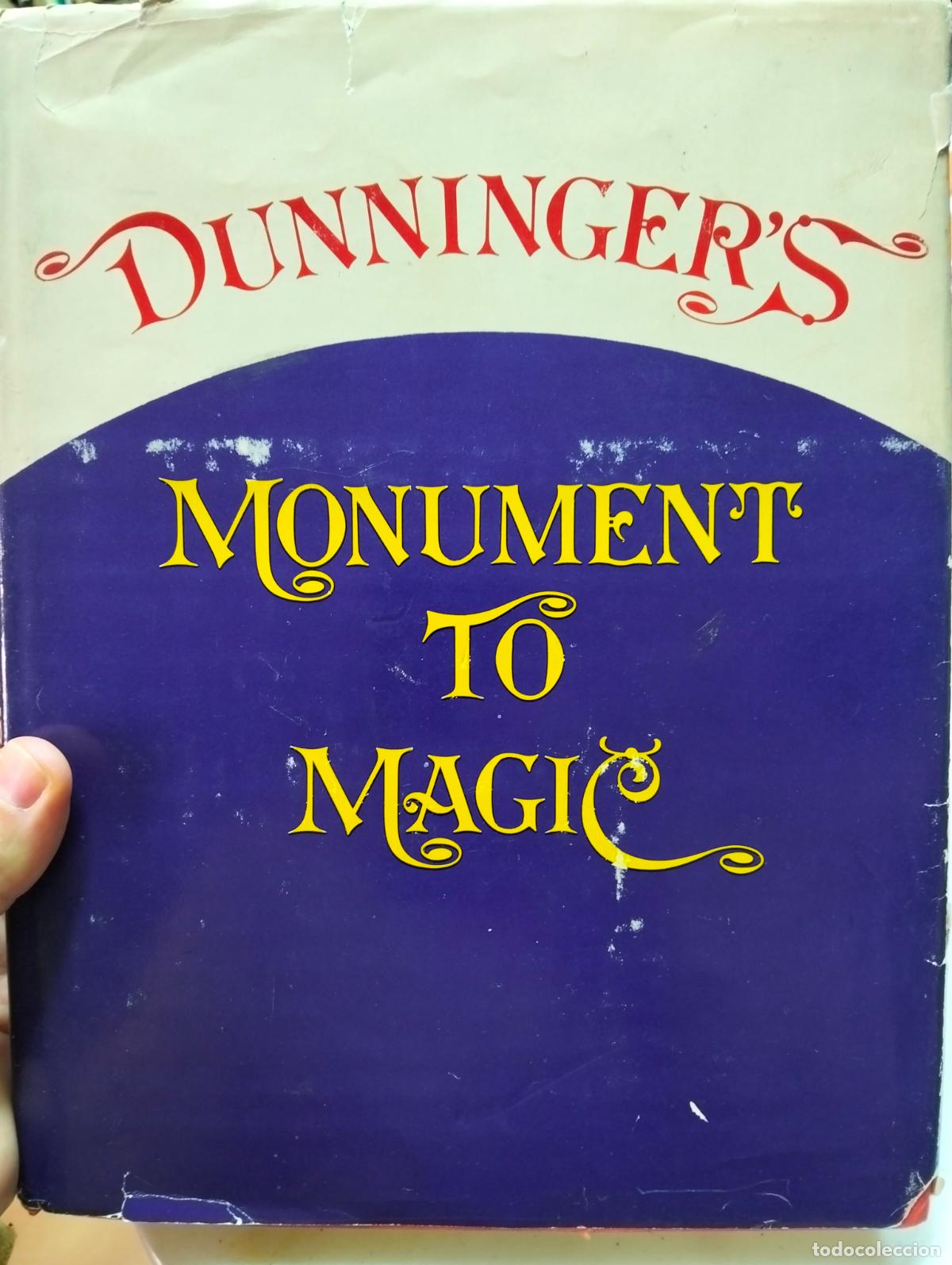 Libros de segunda mano: Ilusionismo, Ilustracion, Dunninger's Monument to Magic, L. Stuart, 1971. VISITA MI CATALOGO