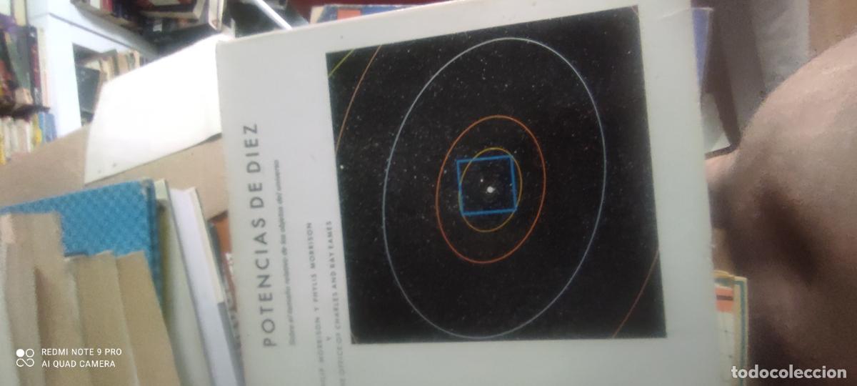 Libros de segunda mano: POTENCIAS DE DIEZ SOBRE EL TAMA&Ntilde;O RELATIVO DE LOS OBJETOS DEL UNIVERSO, PHILIP MORRISON