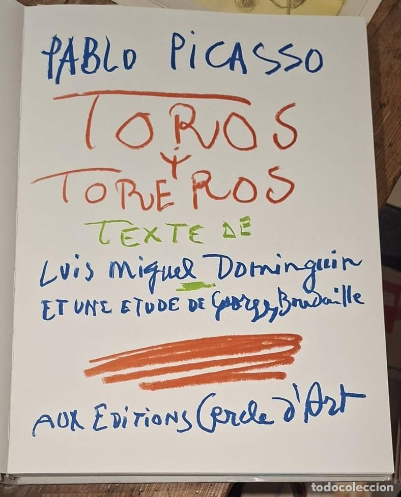 Libros de segunda mano: PABLO PICASSO: TOROS Y TOREROS. - Foto 2
