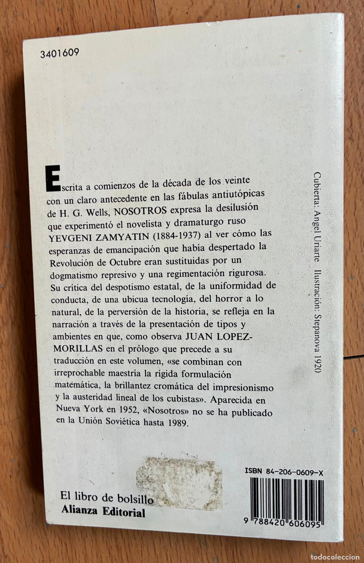 Libros de segunda mano: NOSOTROS, Yevgeni Zamyatin - Foto 2