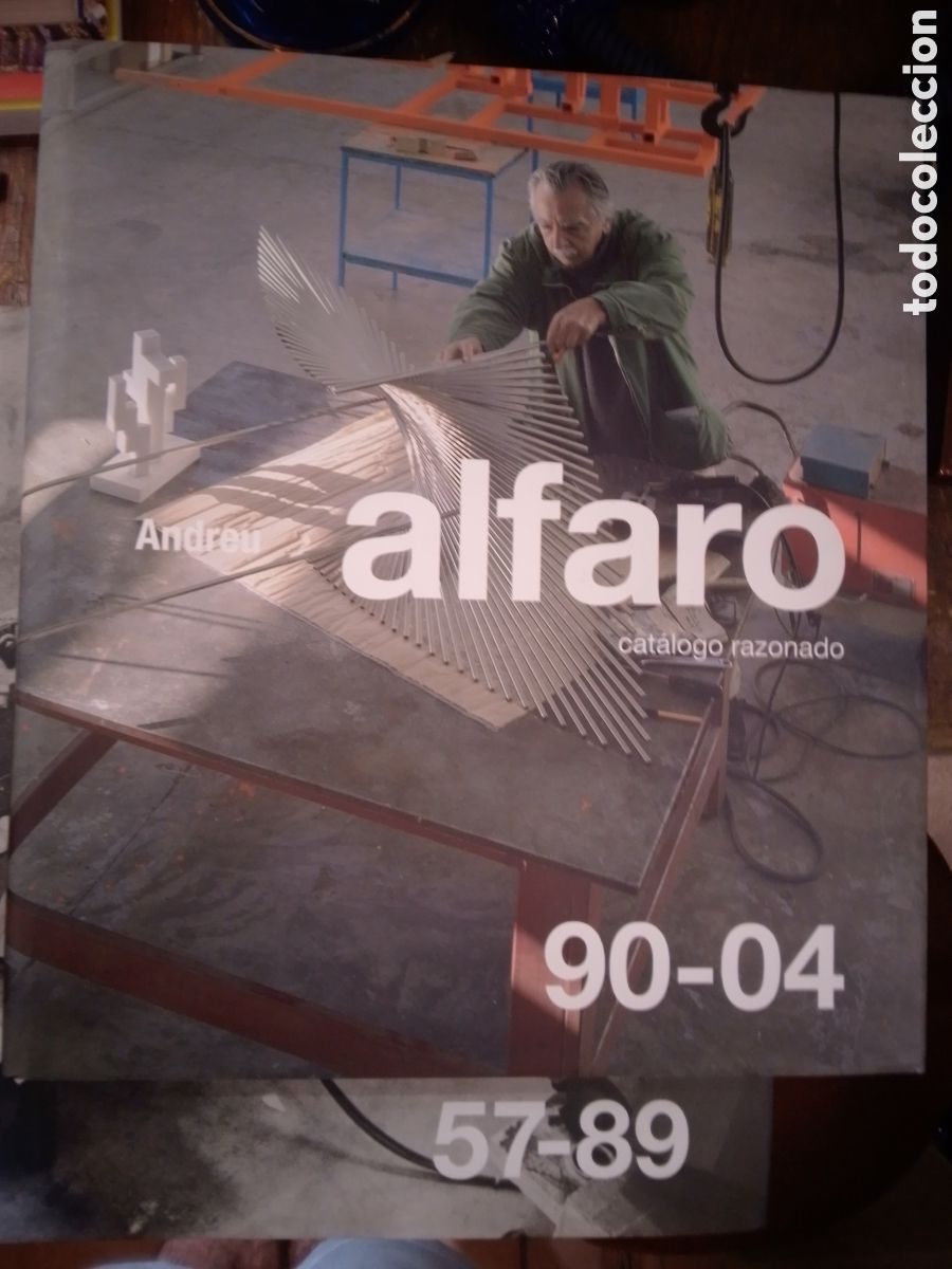 Libros de segunda mano: ANDREU ALFARO. CATALOGO RAZONADO. 2 VOL. 57 - 89, 90 - 04. VICENTE JARQUE. IVAM. 2005